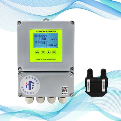单声道电池供电型超声波流量计外夹式