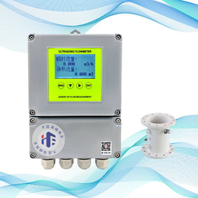 单声道电池供电型超声波流量计管段式