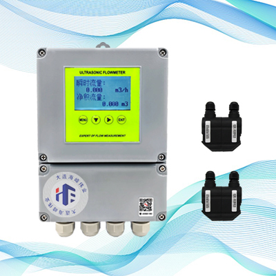 双声道电池供电型超声波流量计外夹式