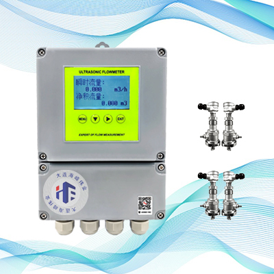 双声道电池供电型超声波流量计插入式