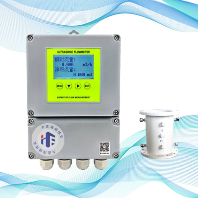 双声道电池供电型超声波流量计管段式