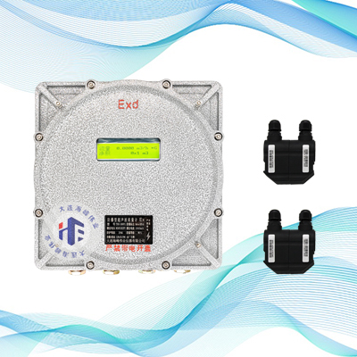 双声道防爆式超声波流量计外夹式