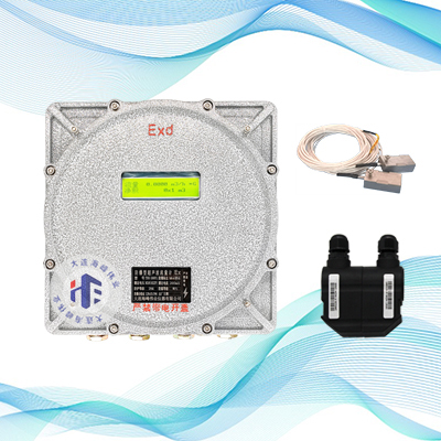 单声道防爆式CT6超声波热量表外夹式