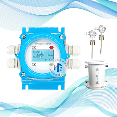 双声道电池供电IP68型超声波热量表管段式