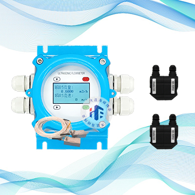 双声道电池供电IP68型超声波热量表外夹式